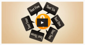 plantilla curriculum en vídeo tipo profile