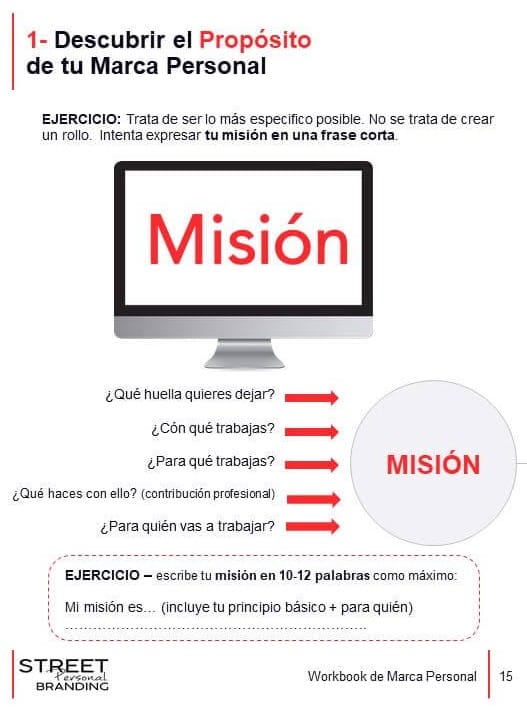 Libro de Marca Personal – Workbook de Personal Branding (Práctico)