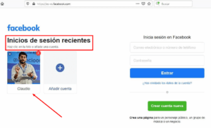abrir facebook sin contraseña