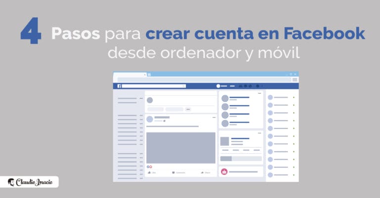 Cómo crear cuenta de Facebook nueva desde ordenador y móvil