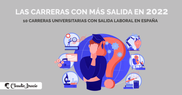 Carreras con mas salidas en España en 2022