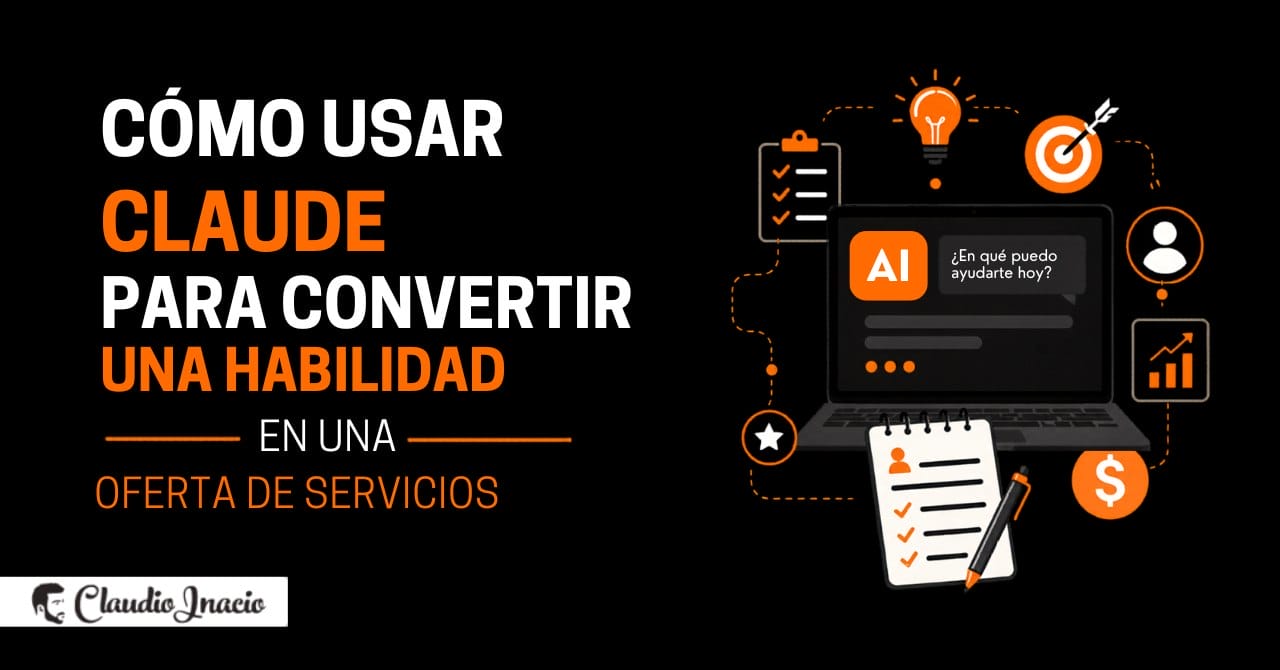 Cómo usar Claude para crear una oferta de servicios